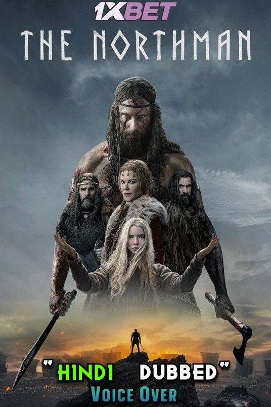 poster of The Northman (2022) Hindi [Voice Over] Dubbed WEBRip